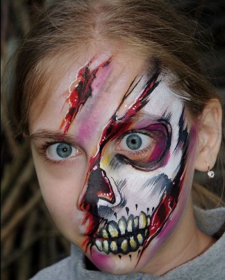 Face painting example 5