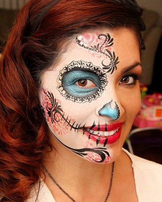 Face painting example 8