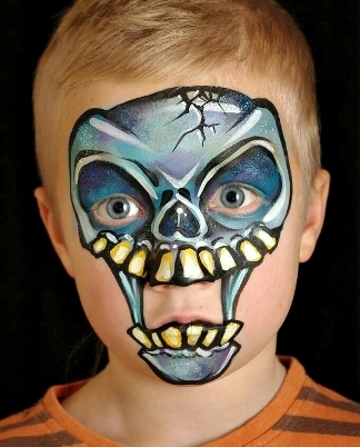 Face painting example 9