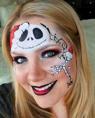 Face painting example 10