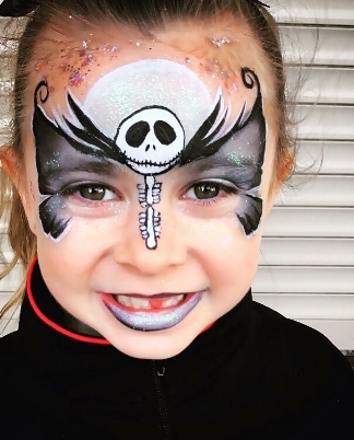 Face painting example 12