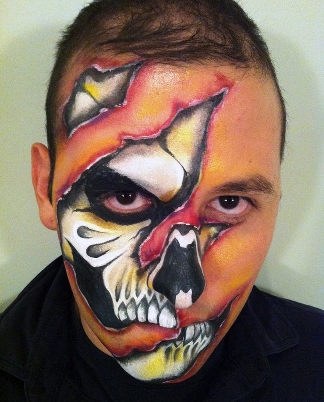 Face painting example 13