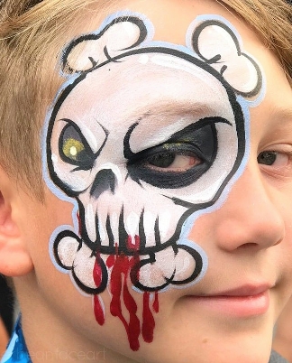 Face painting example 16