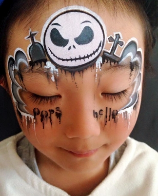 Face painting example 17