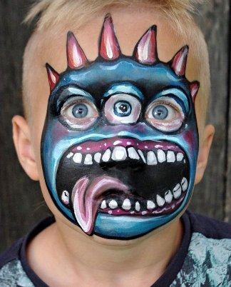 Face painting example 20